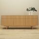 Commode en chêne, design scandinave