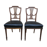 Paire de chaises art nouveau