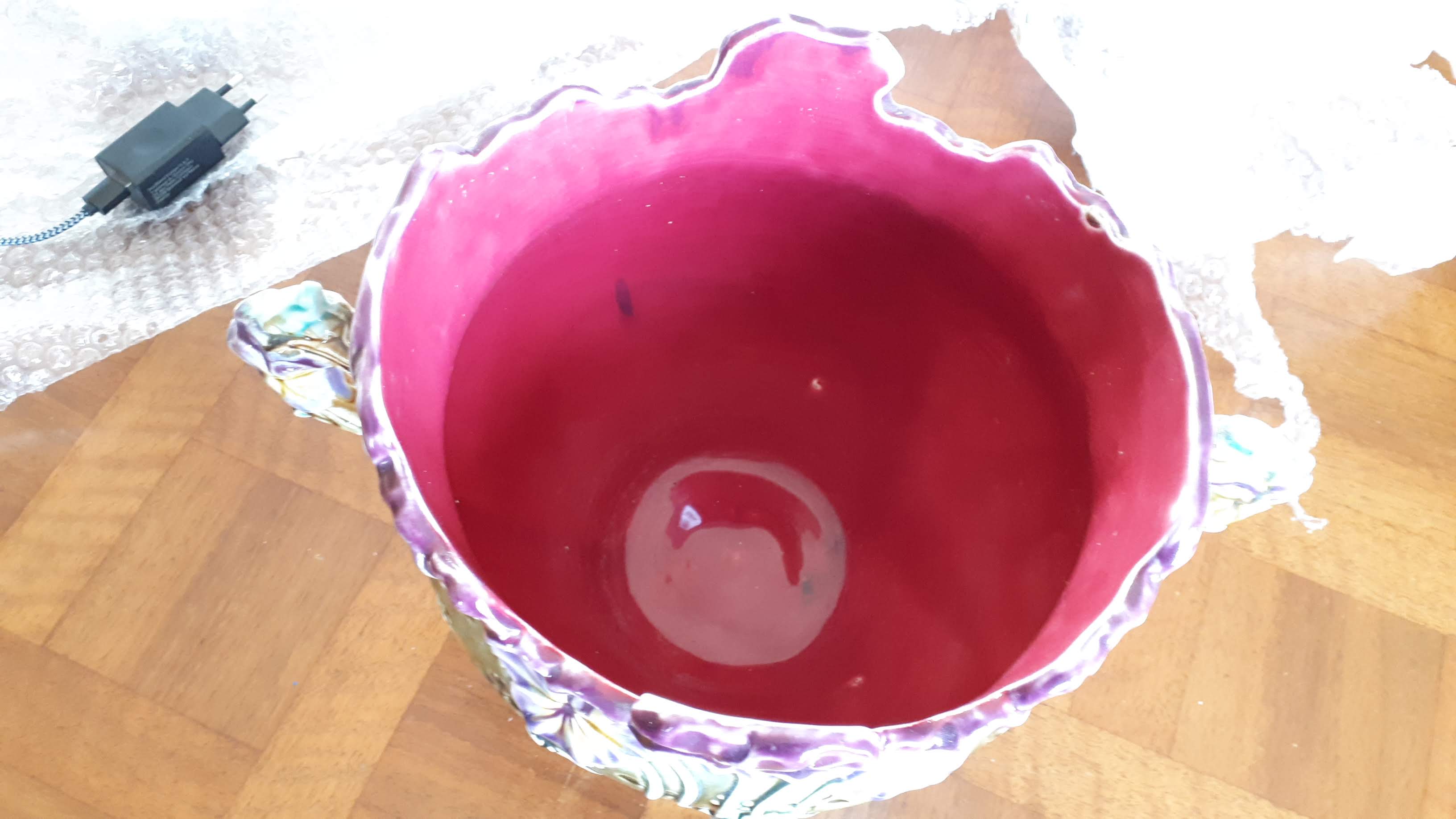 Cache pot art nouveau onnaing