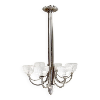 1930 chandelier with 6 lights