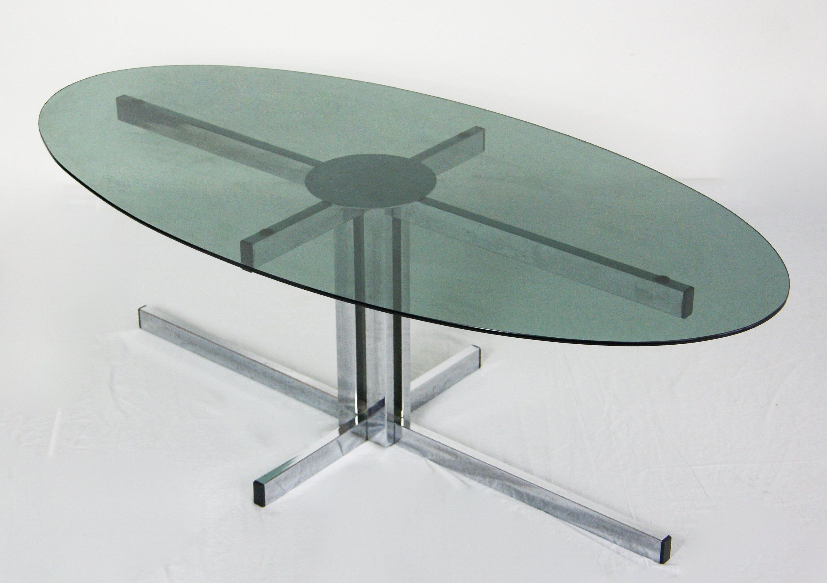 PIEFF Coffee Table Chrome & Glass