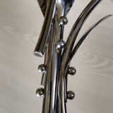 Chromed petal chandelier 1970