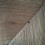 Set of 6 straw chairs