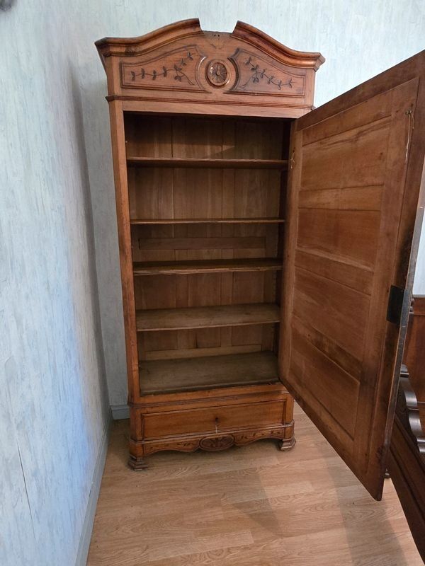 Antique mirrored wardrobe