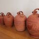 Set of 4 terracotta jugs