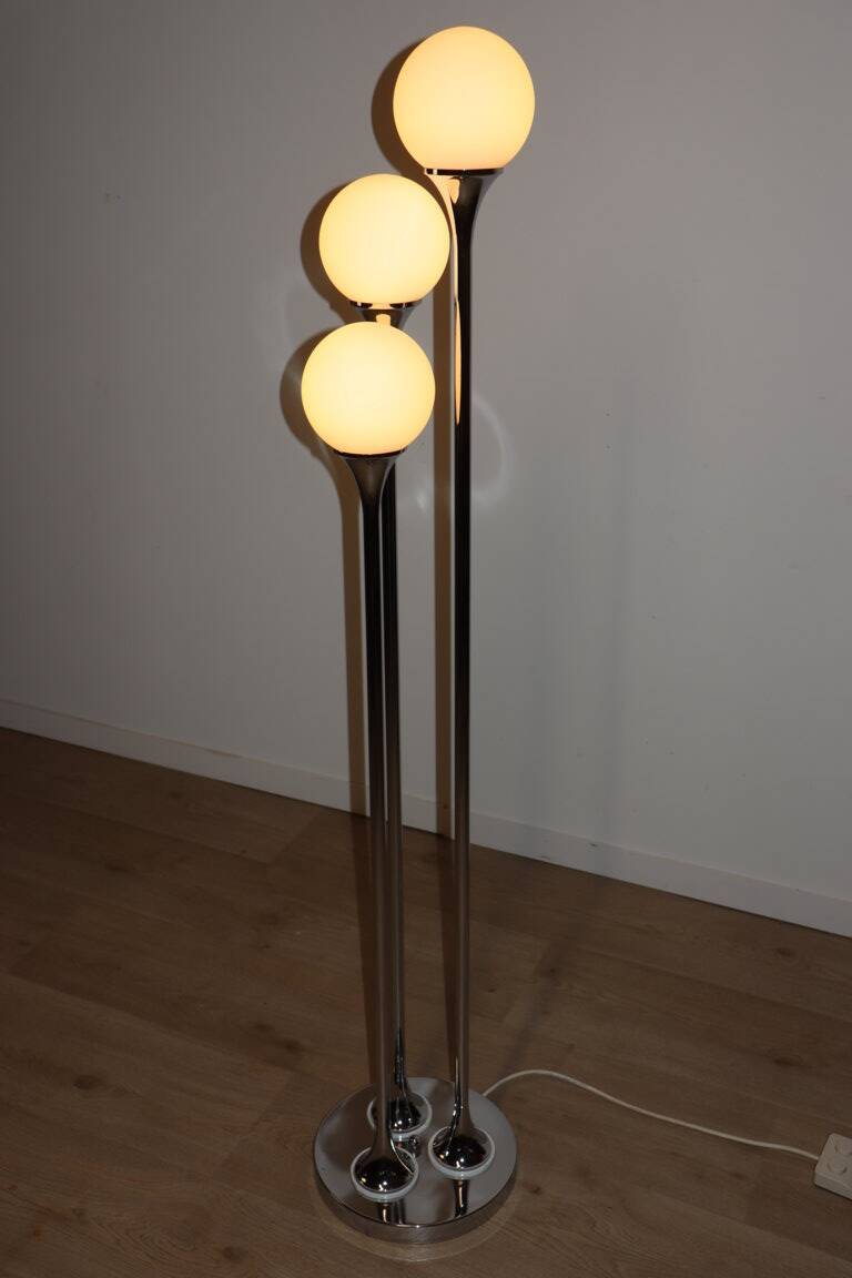 Vintage Italian Targetti Sankey floor lamp, 1970s