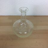 Biot bubbled glass soliflore vase