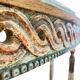Louis XVI Style Demi-Lune Console – Painted and Gilt, Probably Italian