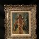 Painting of a tahitian woman by vincente cristellys 1898-1970