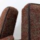 Chaises en métal vintage “Bat” Pologne, années 1960, ensemble de 2