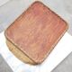 Panier vintage en rotin et en bois