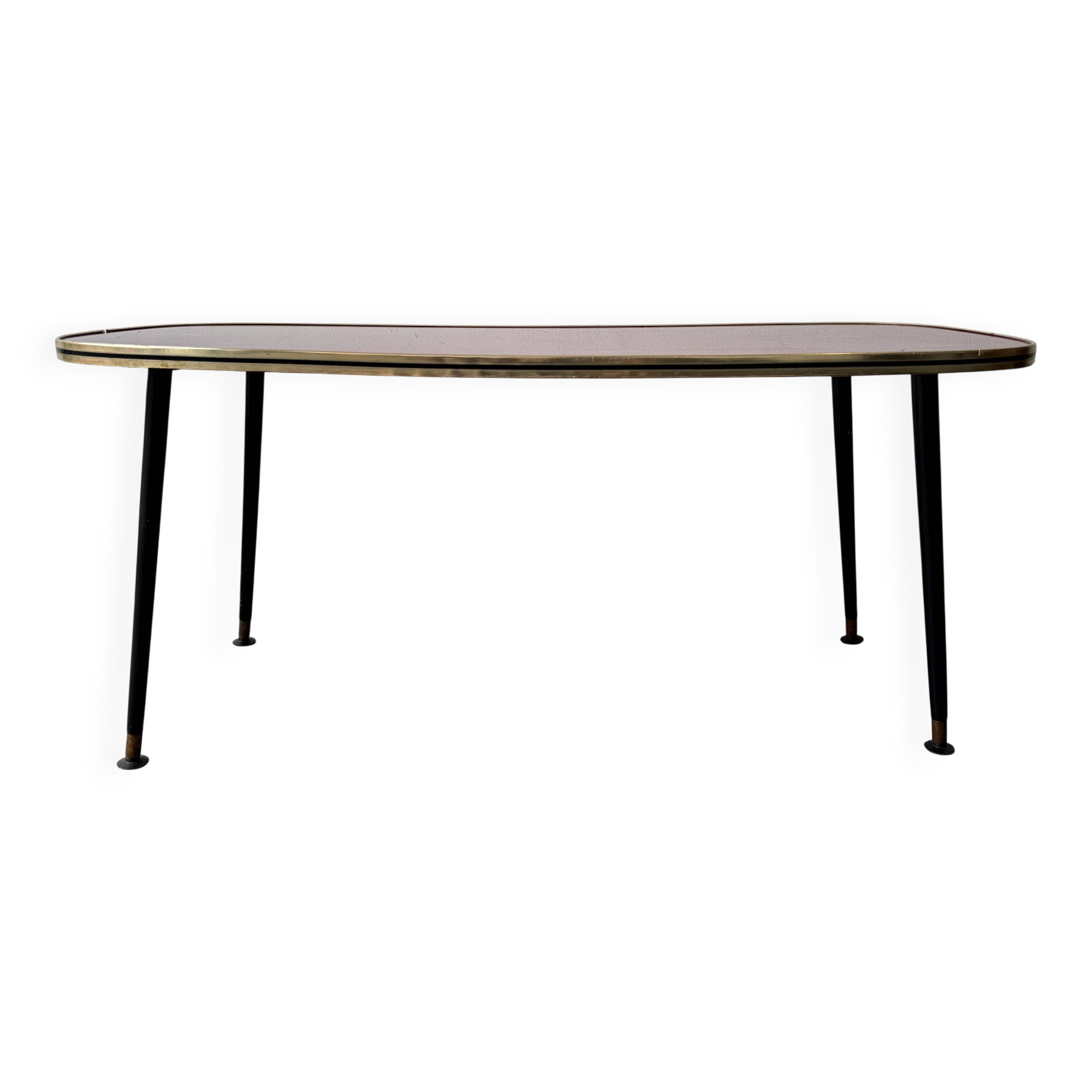 Table basse vintage avec pieds Dansette
