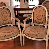 4 fauteuils d'époque Louis XVI estampillés