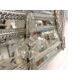 Venetian Rectangular Floreal Hand-Carving Wall Mirror in Murano Glass Style