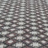 Traditional beige white and Berber brown carpet 206x133cm