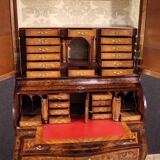 20th century Dutch inlaid trumeau