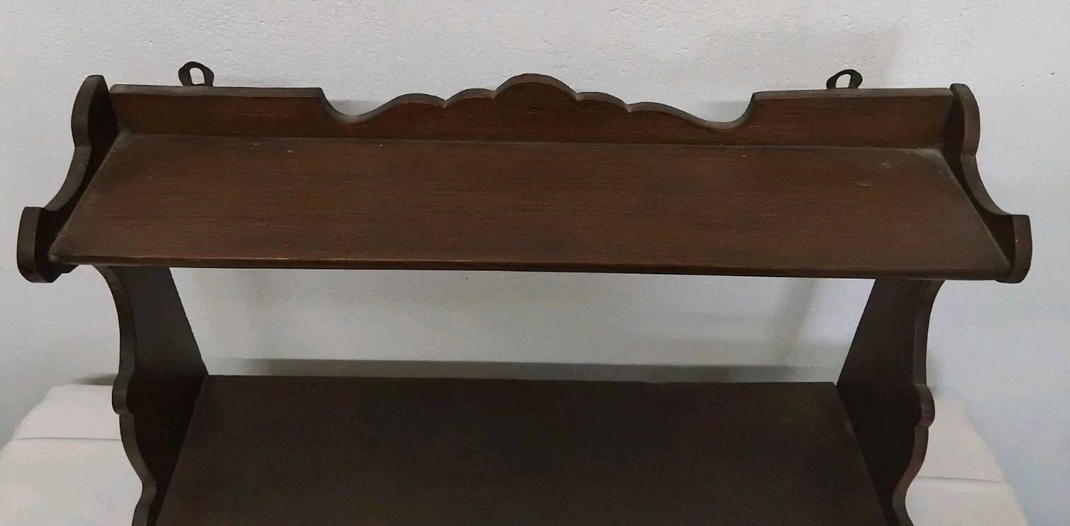 Old Wooden Wall Shelf