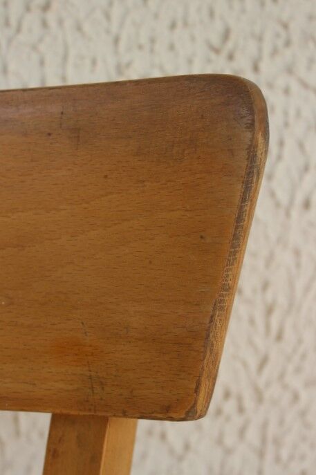 Duo de chaises bistrot années 60