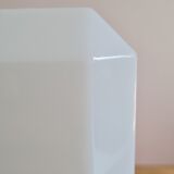 Opal glass table lamp