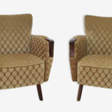 Pair armchairs