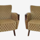 Pair armchairs