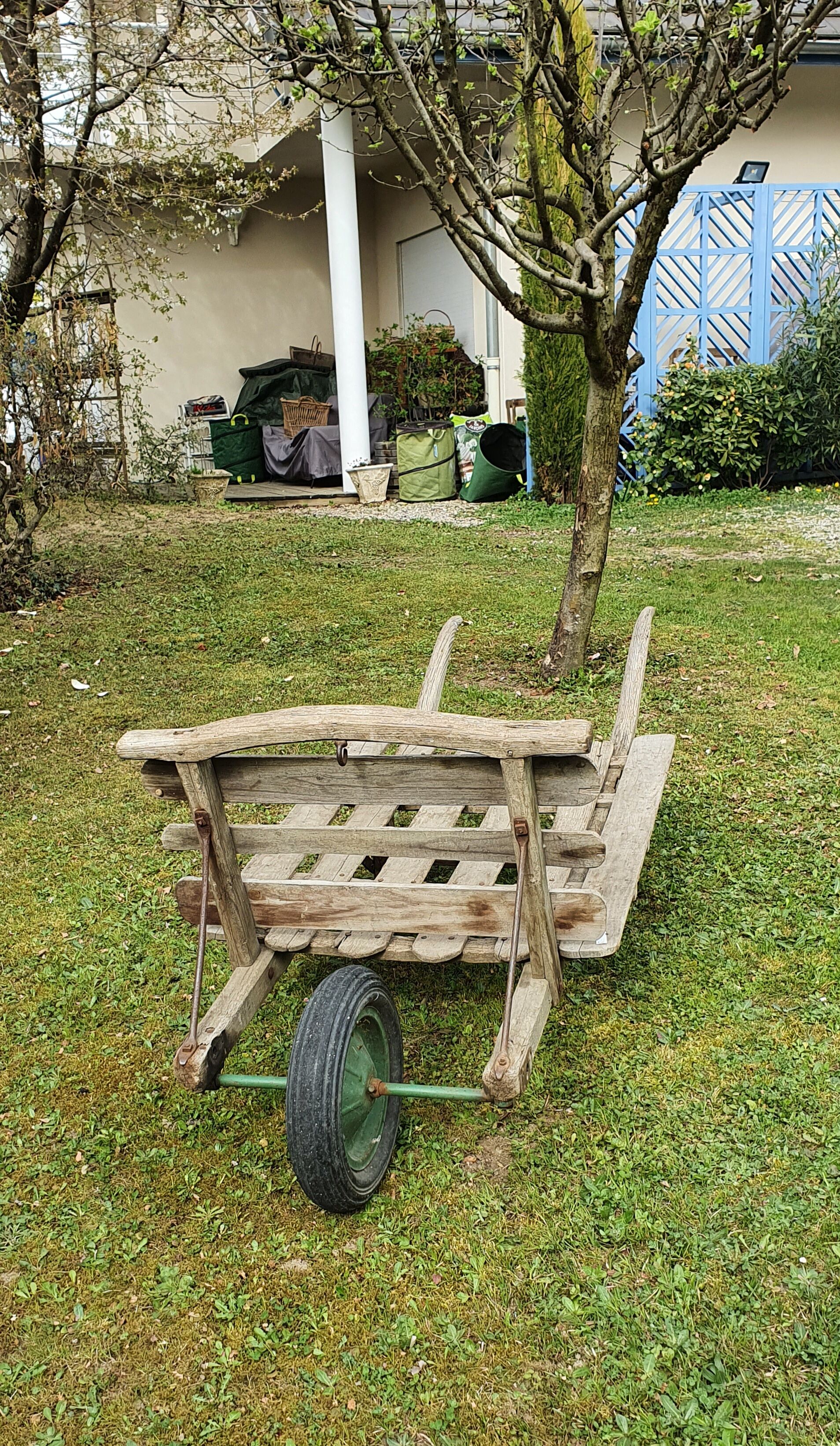 Old wheelbarrow