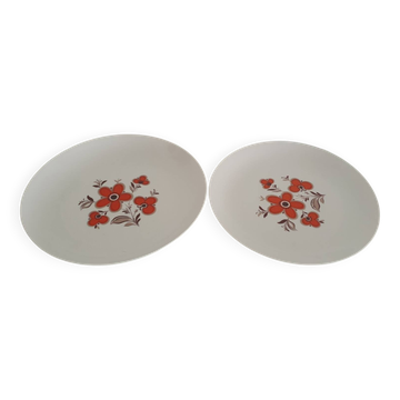 Lot de deux plats de service ronds - Arzberg Germany