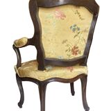Pair of Louis XV period armchairs