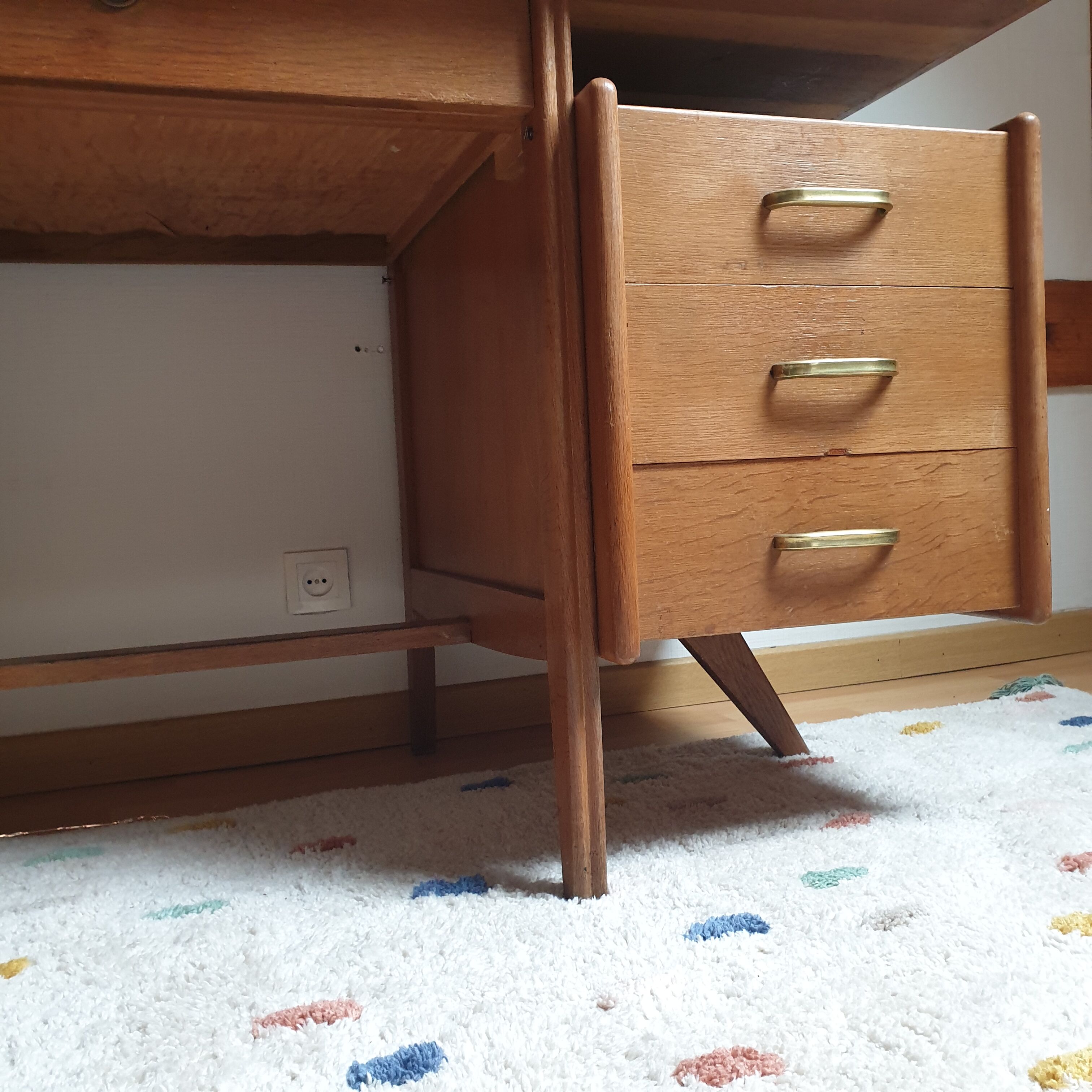 Vintage Scandinavian style office