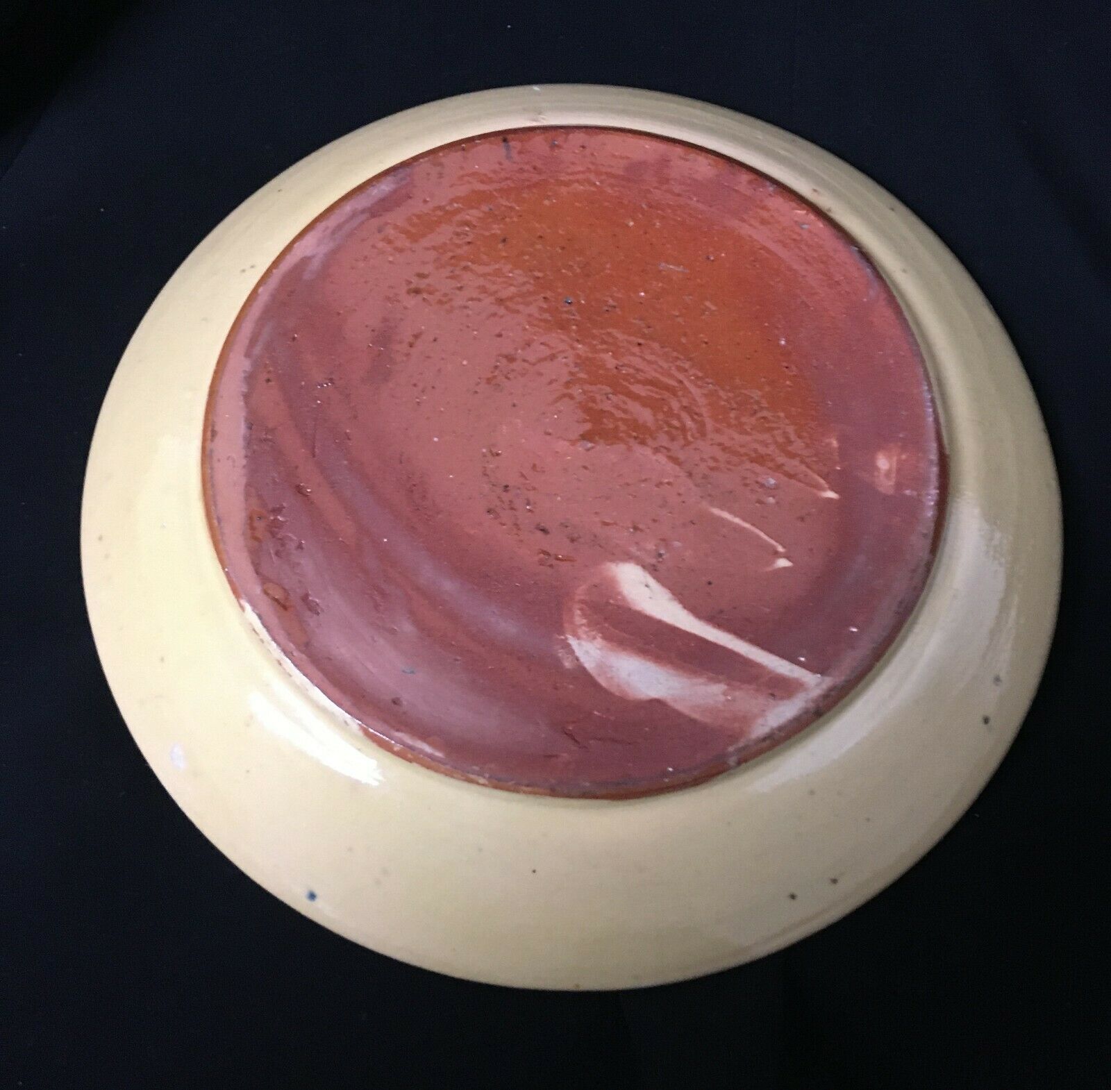 Plate glazed earth Marnaz Sciez Savoie savoyard