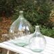Small transparent glass demijohn 5L, 1950s