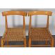 Suite de 4 chaises vintage en bois éditées par Krasna Jizba, 1960