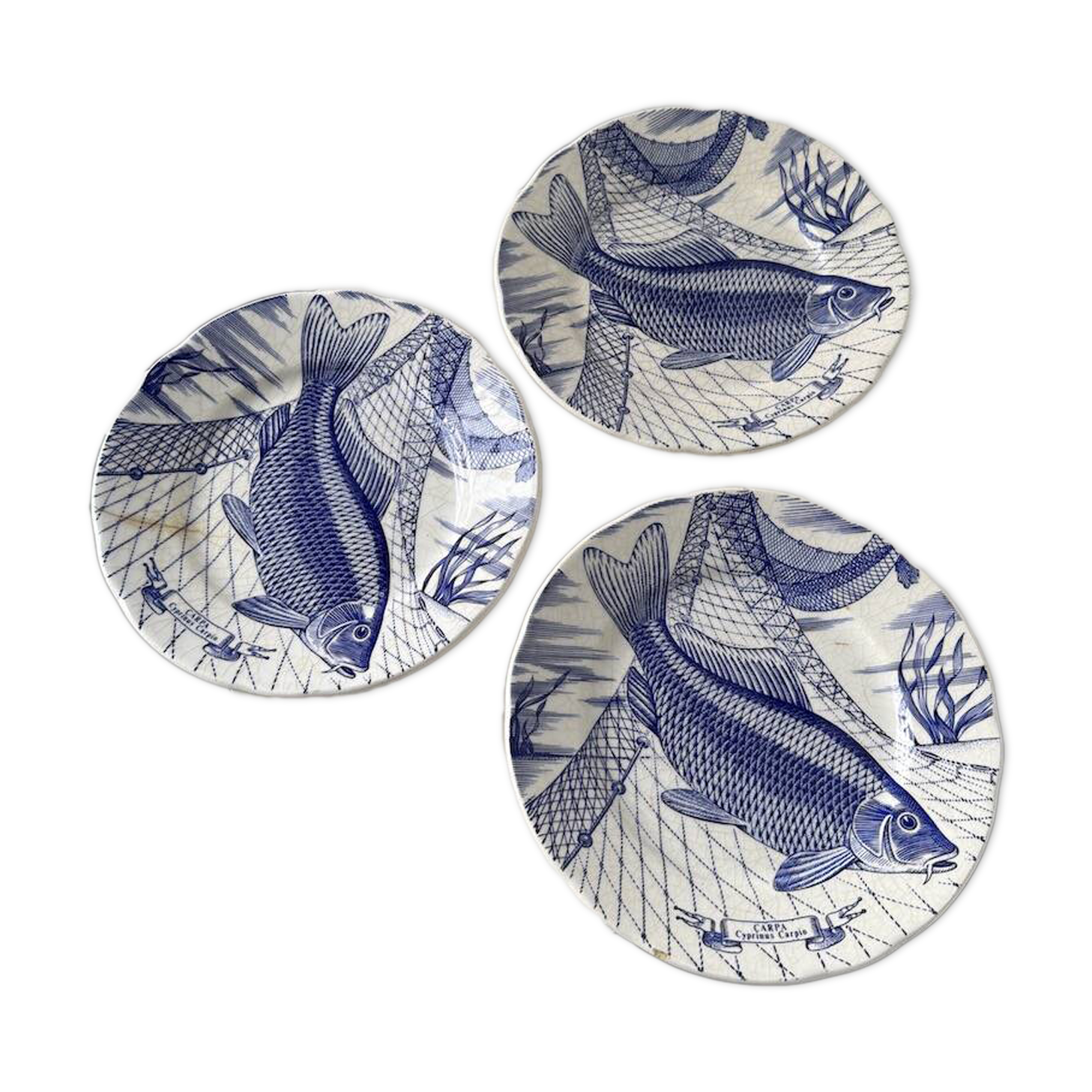 Fish plates x3