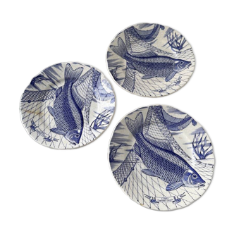 Fish plates x3