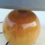Wooden ball lamp