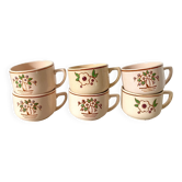 Old Longwy Colette cups
