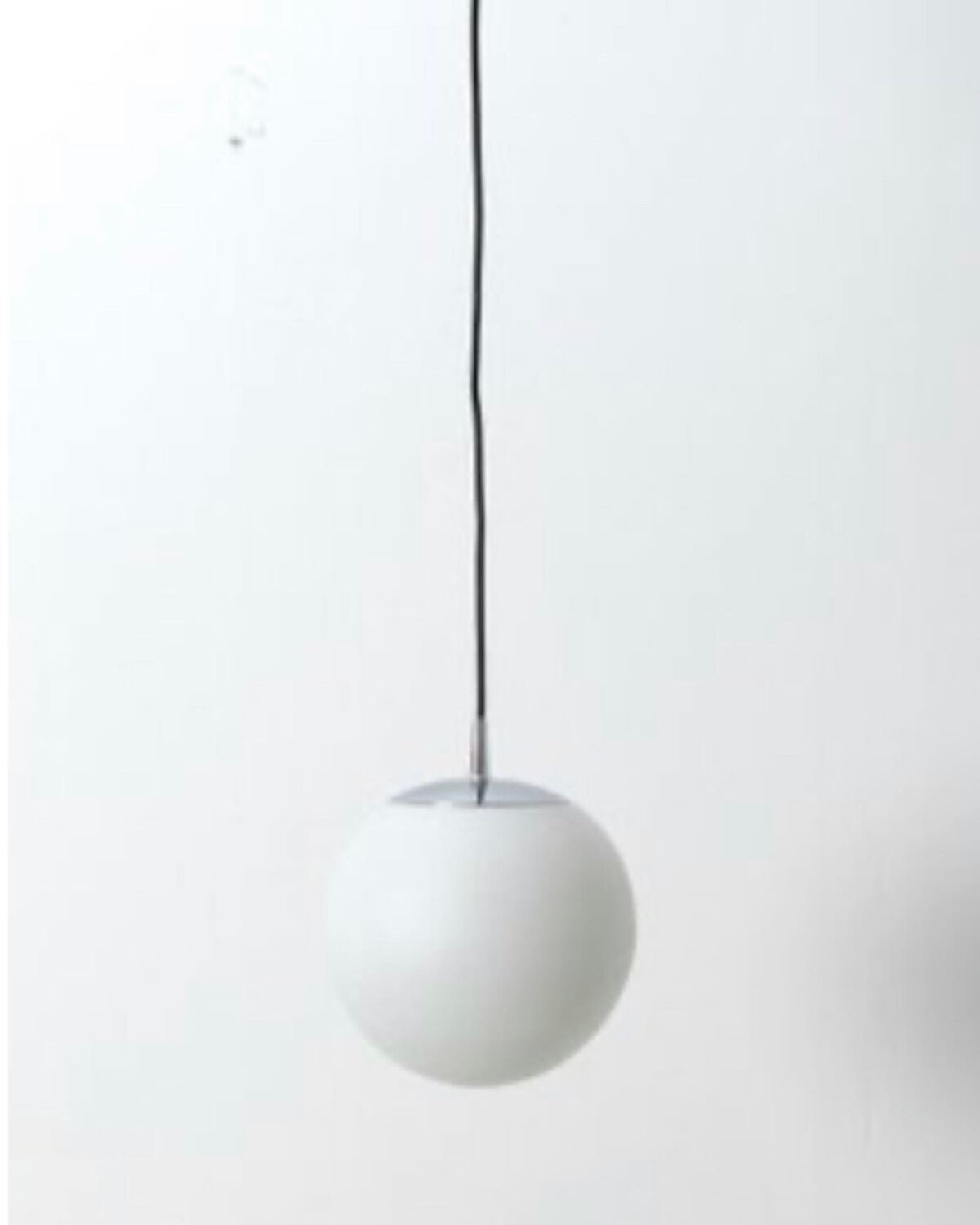 Vintage Peill & Putzler globe pendant lamp