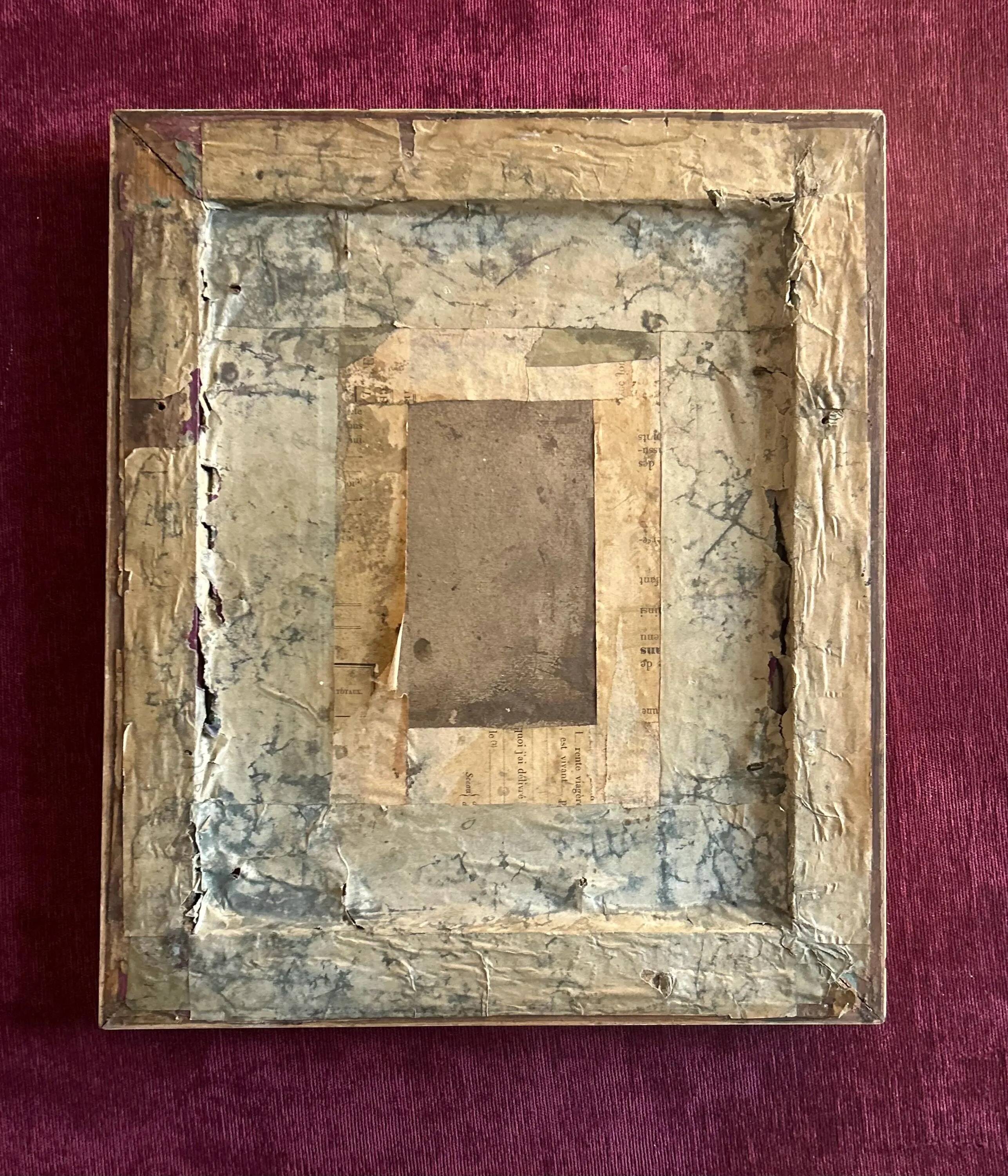 Peinture de paysage fluvial de l'école française de Barbizon