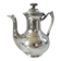 Christofle teapot, coffee pot silver-plated metal 19th art nouveau