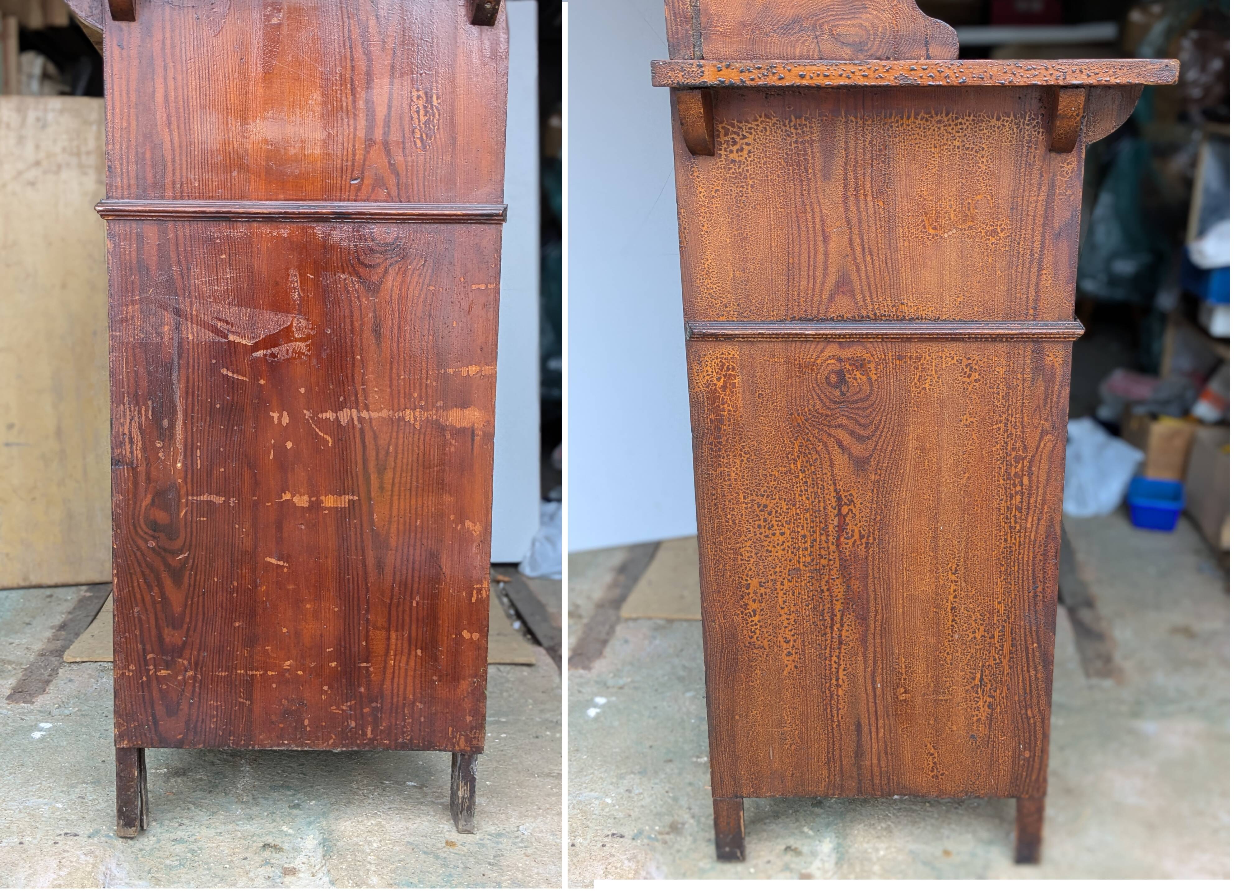 Japanese-style two-body buffet - Arts and crafts - circa 1900 Art Nouveau