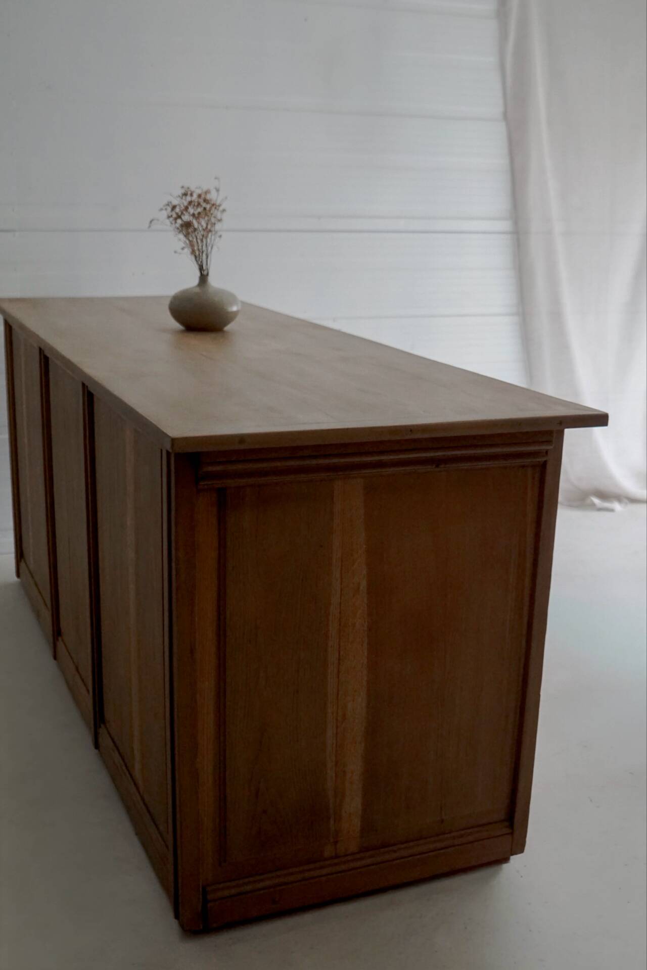 Large workshop furniture - Old bakery counter - Double-sided