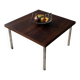 Vintage rosewood coffee table chrome 1960s