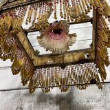 Antique brass chandelier