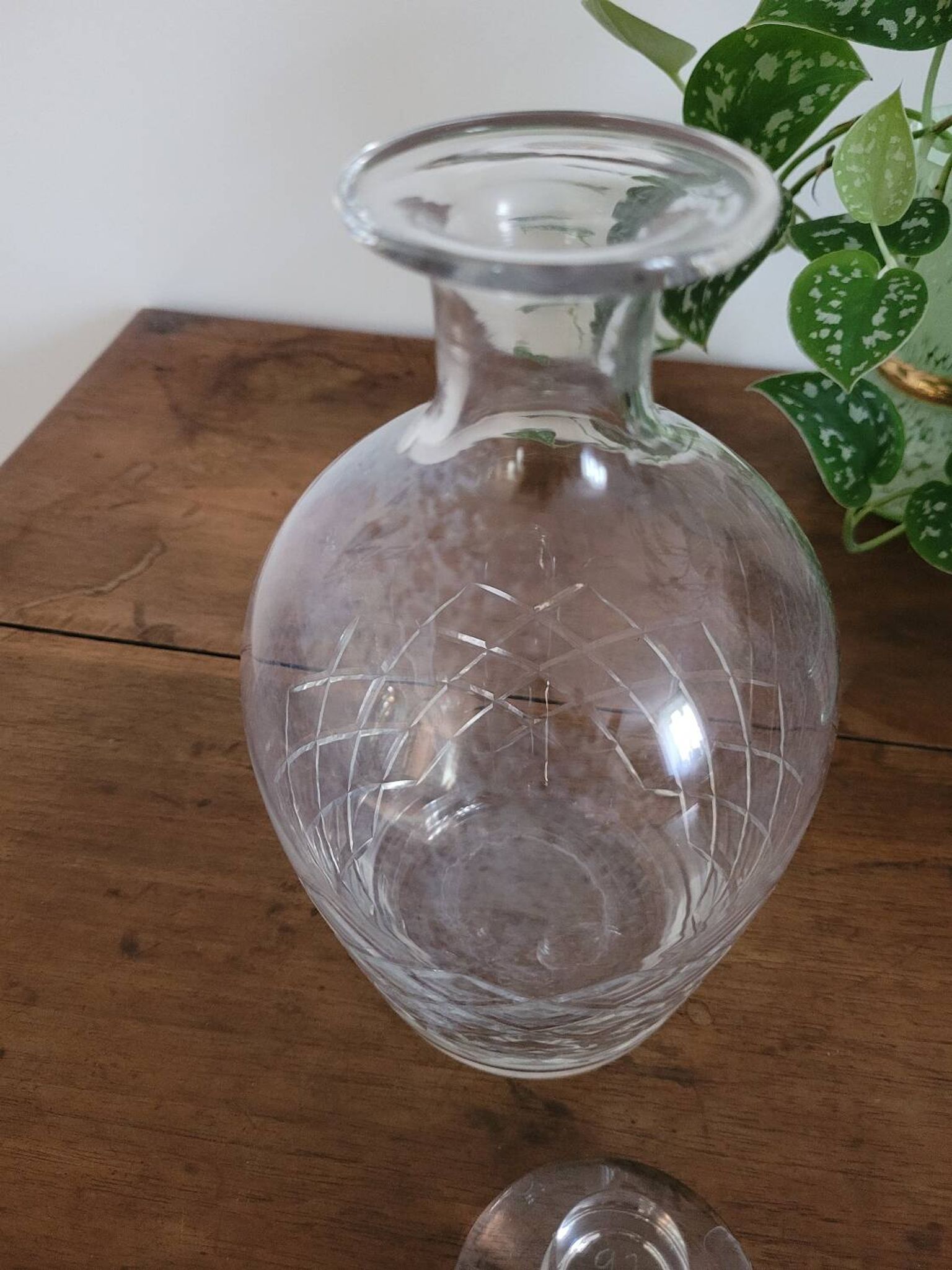 Carafe n°1 en cristal ciselé