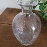 Carafe No. 1 in chiseled crystal