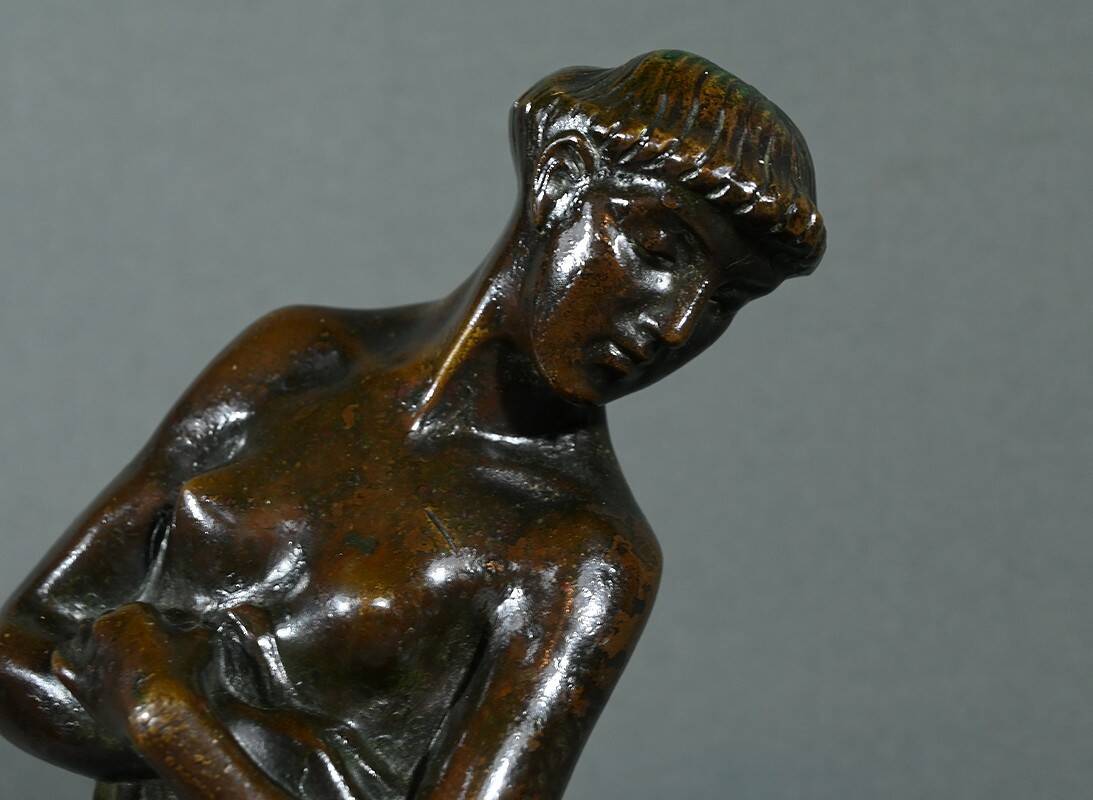 Bronze “Woman with Fawn”, Atelier Primavera – 1930