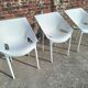 3 Kartell armchairs, model Dr.YES design Philippe Starck & Eugeni Qu
