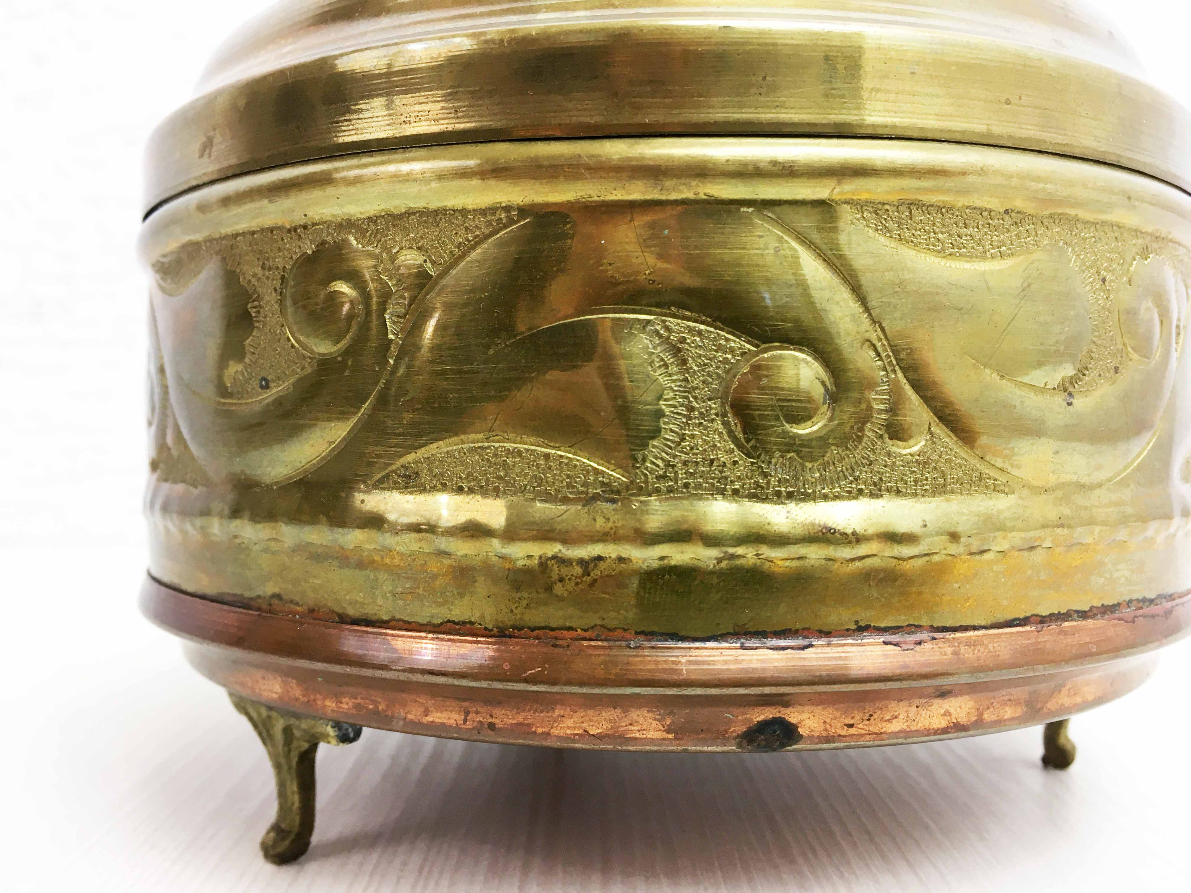 Vintage brass candy maker