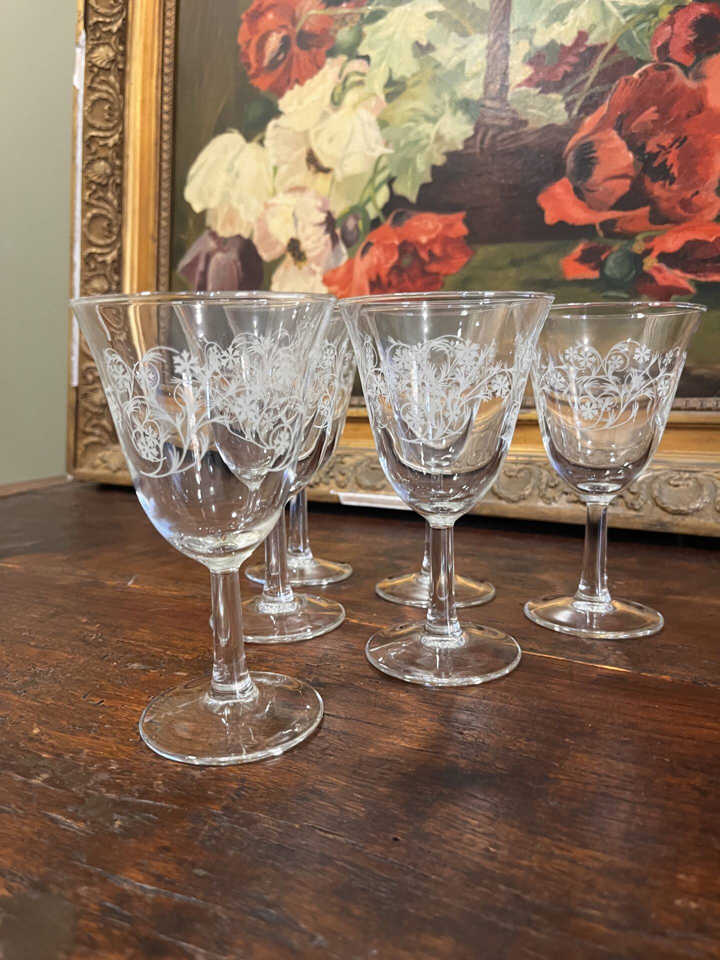 Ancient engraved vases