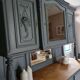 Side board in solid oak